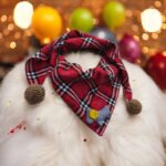 Παιδικό Φουλάρι Καρό Κόκκινο