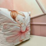 Διακοσμητικό Μαξιλάρι Παιδικού Δωματίου Μπαλαρίνα