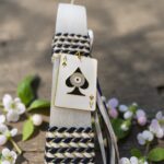 Λαμπάδα με Άσσο Μπαστούνι