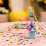 Λαμπάδα με Μπρελόκ Ουράνιο Τόξο