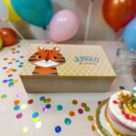 Παιδικό Ξύλινο Κουτί με Σχέδιο Τίγρη - Image 2