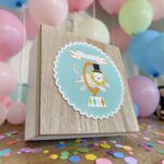 Παιδικό Ξύλινο Κουτί με Σχέδιο Τσίρκο - Image 2